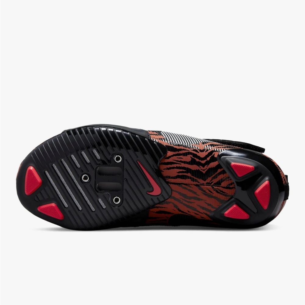 Nike Women's Black and Orange Cycle Shoes - Picture 5 of 5